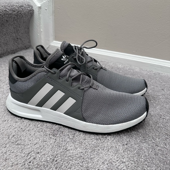 Adidas men's sneakers, grey size 10 - Picture 3 of 3